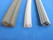 Oil Resistant Silicone Seal Strip , Silicone Extruded Gasket Profiles For Oven