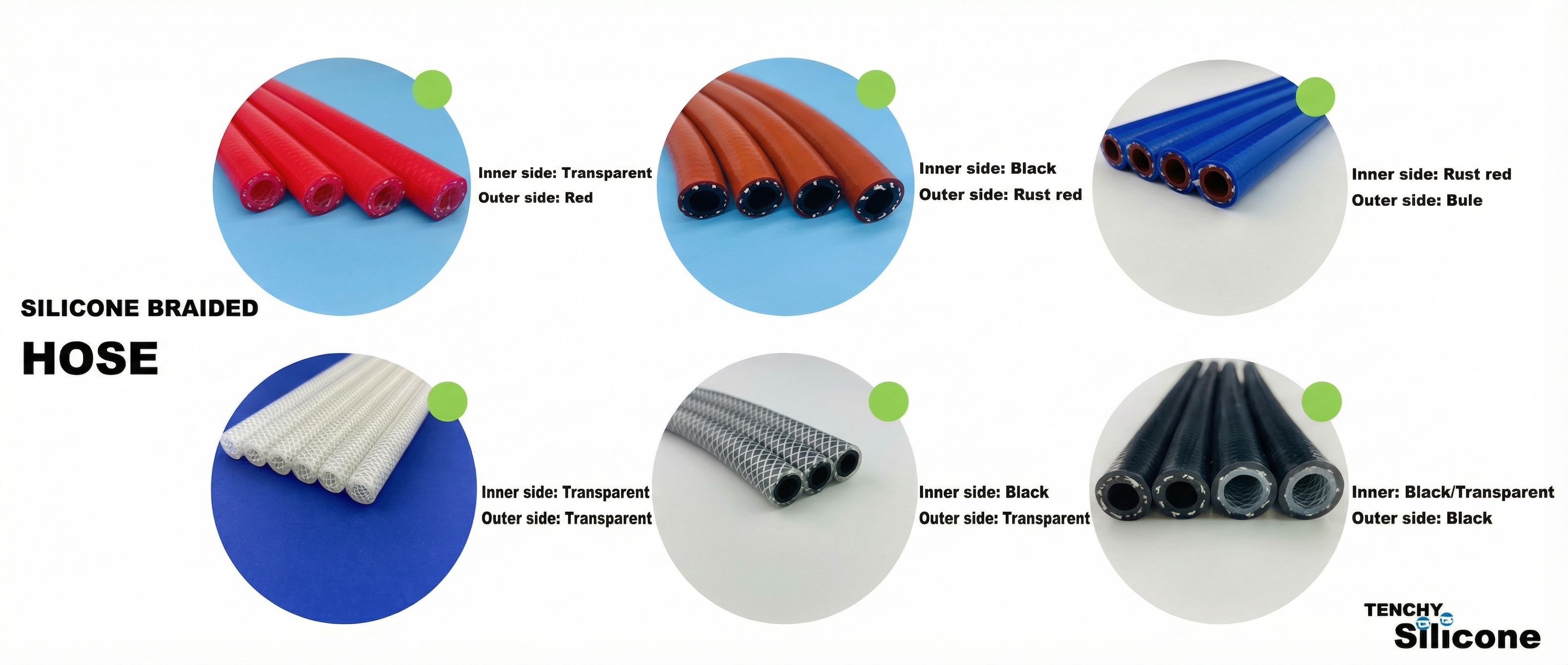 qualidade Tubulação flexível do silicone Fábrica