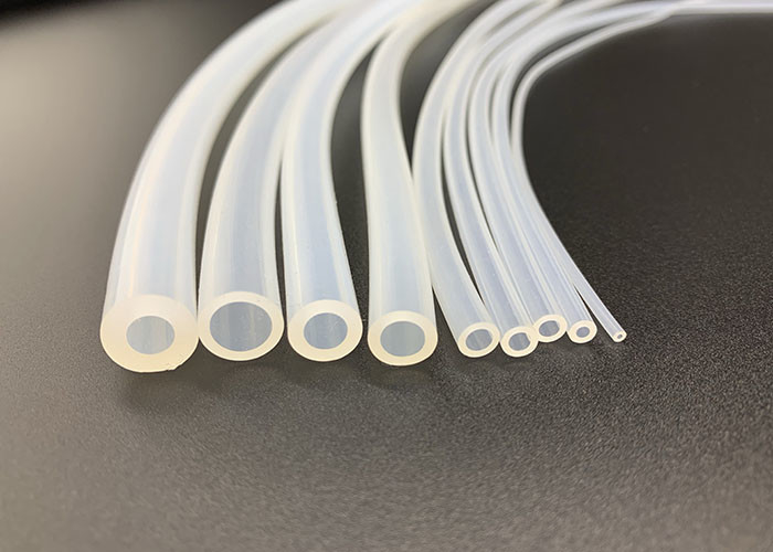 Pure Flexible Silicone Tubing Wear Resistant For Coffee Machine / Industrial Machine