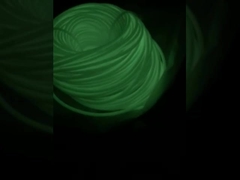 Tubos de borracha de silicone brilhante